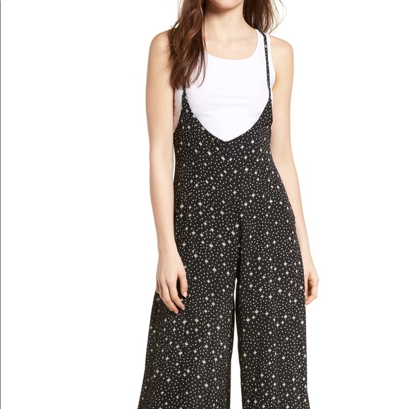 Dee Elly Pants - Dee Elly wide leg jumpsuit-Small